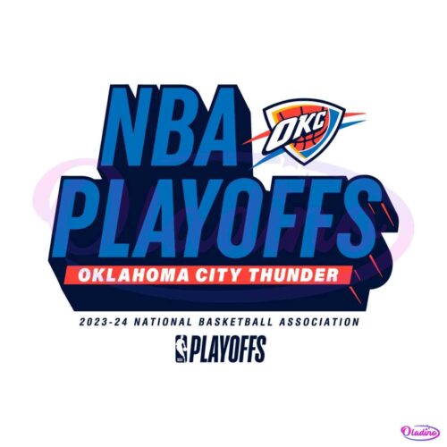 nba-playoffs-oklahoma-city-thunder-svg