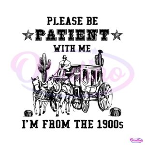 please-be-patient-with-me-horse-wagon-svg