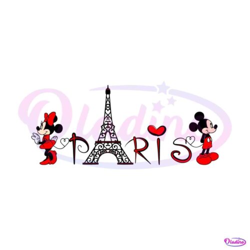 disneyland-paris-mickey-minnie-couple-svg