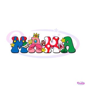 groovy-super-mario-mama-svg