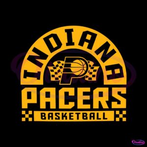 checkered-indiana-pacers-basketball-svg