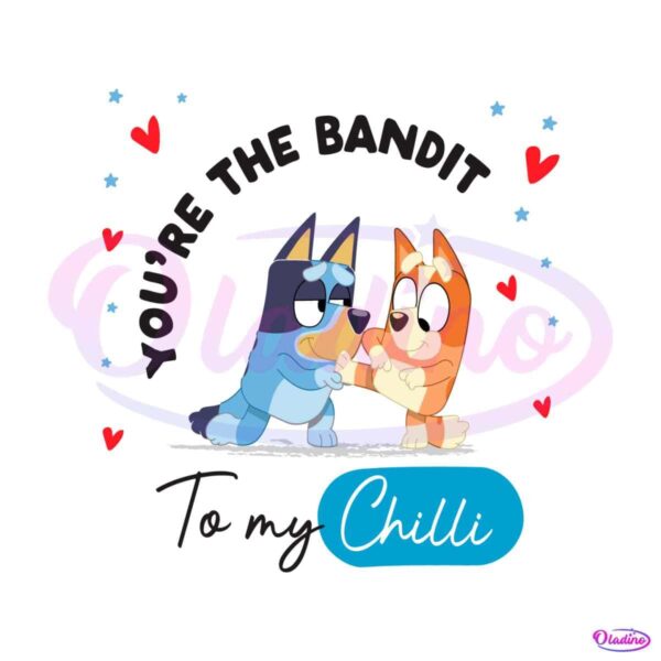 bluey-wife-you-are-the-bandit-to-my-chilly-svg