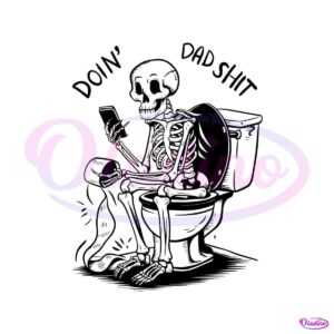 retro-skeleton-doin-dad-shit-svg