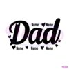 love-dad-split-name-frame-svg