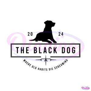 the-black-dog-tortured-poets-department-svg