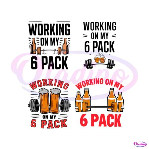 working-on-my-6-pack-svg-bundle