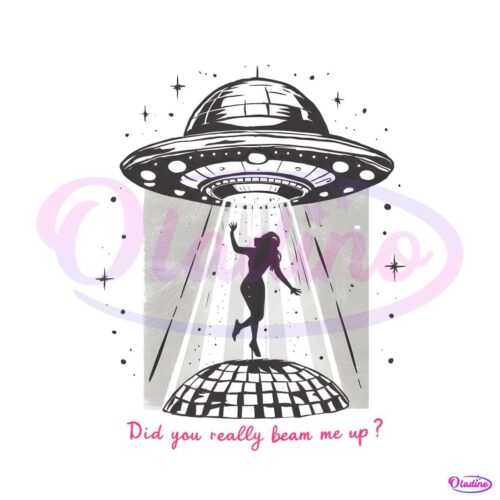 did-you-really-beam-me-up-ufo-disco-ball-png