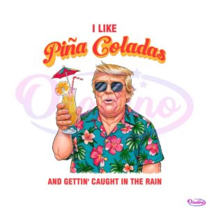 funny-i-like-pina-coladas-caricature-trump-png