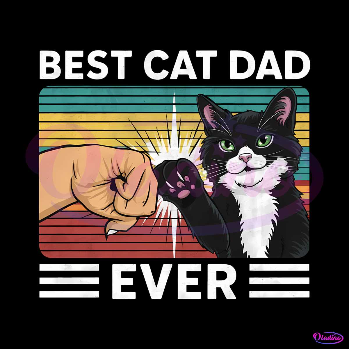 Cat Meme Best Cat Dad Ever Fathers Day Png