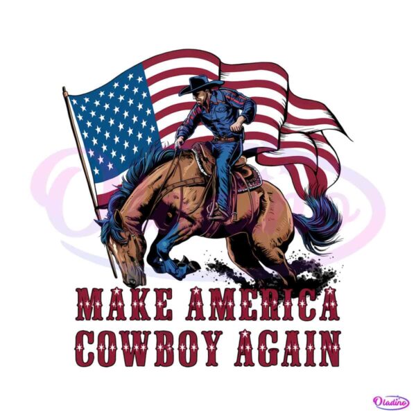 usa-flag-make-america-cowboy-again-png