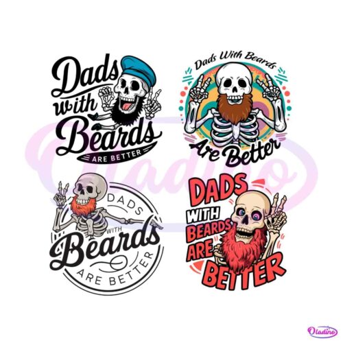 dads-with-beards-are-better-svg-bundle