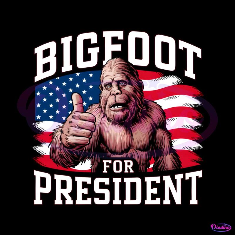 bigfoot-for-president-america-election-png