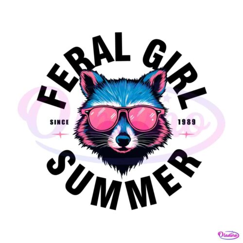 feral-girl-summer-since-1989-png