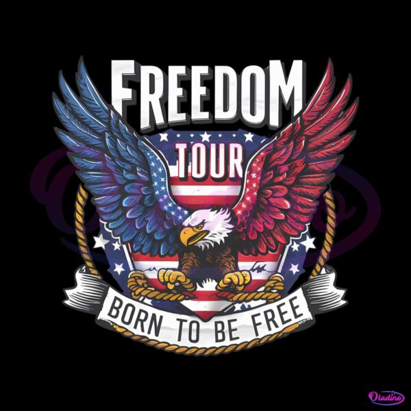 freedom-tour-born-to-be-free-patriotic-eagle-svg