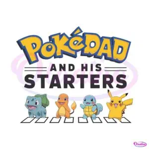 funny-dad-cartoon-pokedad-and-his-starters-png