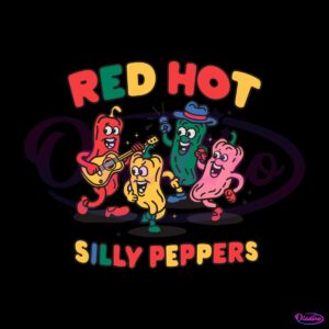 red-hot-silly-peppers-dancing-rock-music-svg