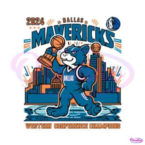 2024-dallas-mavericks-western-conference-champions-svg