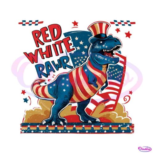 red-white-and-rawr-patriotic-dinosaur-png