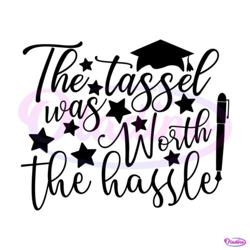 the-tassel-was-worth-the-hassle-png