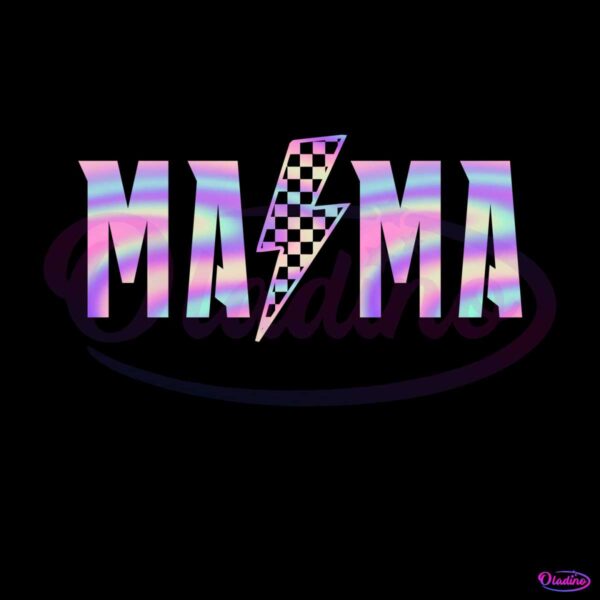 retro-mama-lightning-bolt-png