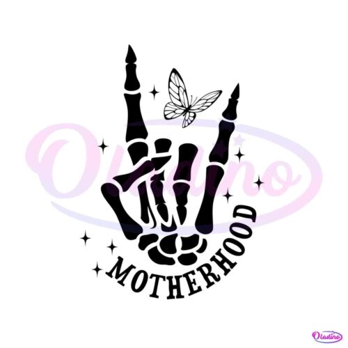 retro-motherhood-skeleton-hand-png