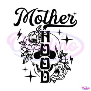 motherhood-floral-skull-funny-mom-png