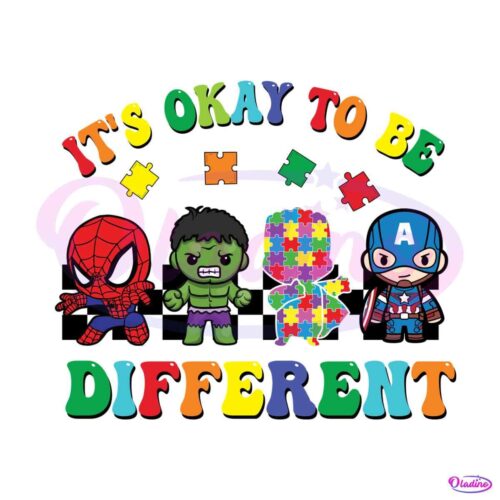 its-okay-to-be-different-superhero-png