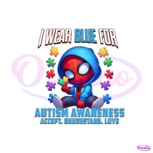 i-wear-blue-for-autism-awareness-spiderman-png