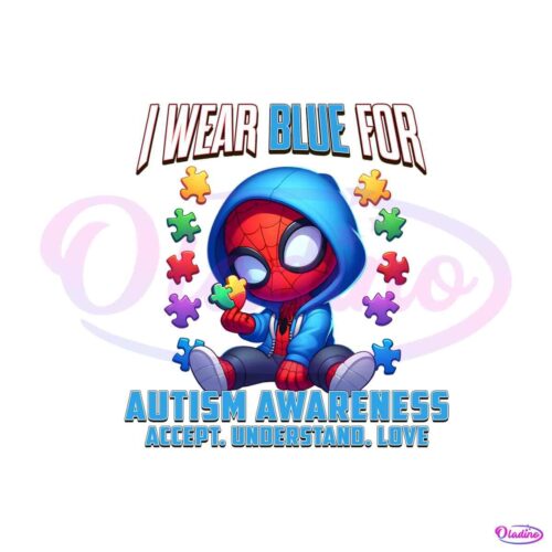 i-wear-blue-for-autism-awareness-spiderman-png