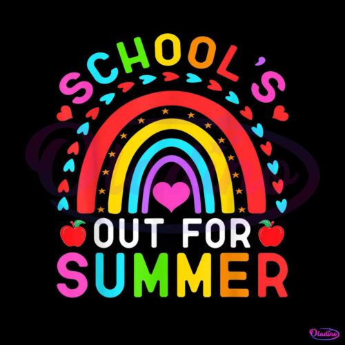 schools-out-for-summer-rainbow-png