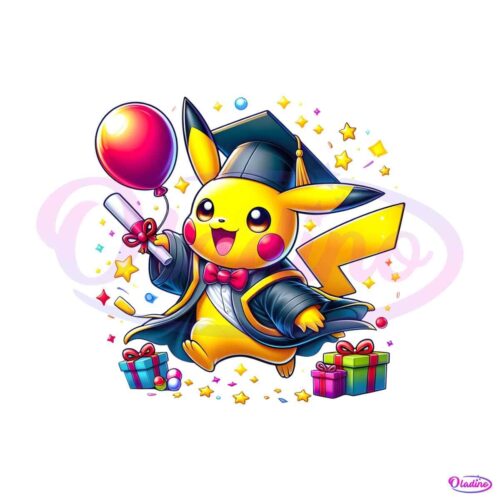 cartoon-pikachu-graduation-2024-png