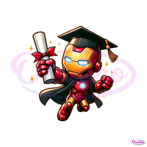 superhero-iron-man-cartoon-graduation-png