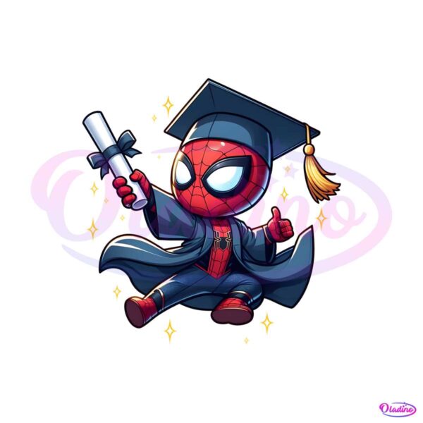 superhero-spiderman-cartoon-graduation-png