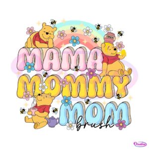 mama-mommy-mom-brush-winnie-the-pooh-png