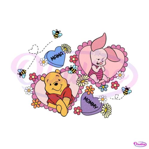 mama-heart-winnie-the-pooh-piglet-png