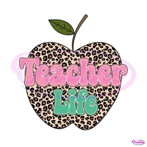 leopard-apple-teacher-life-png