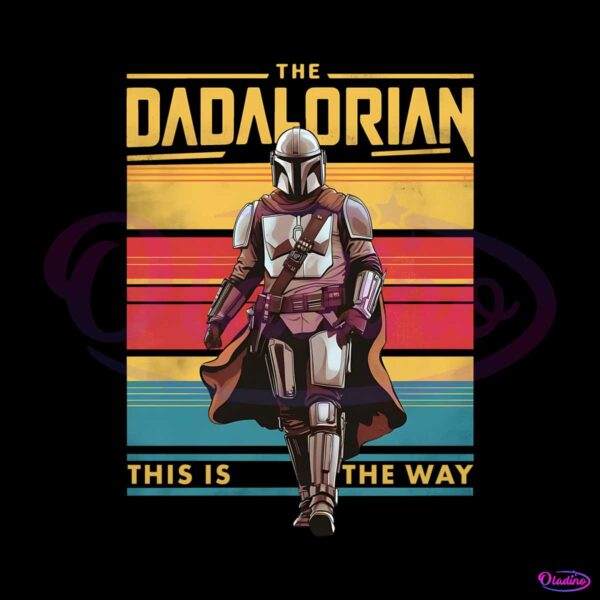 retro-dadalorian-this-is-the-way-png