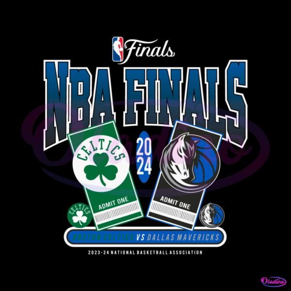 boston-celtics-vs-dallas-mavericks-2024-nba-finals-svg