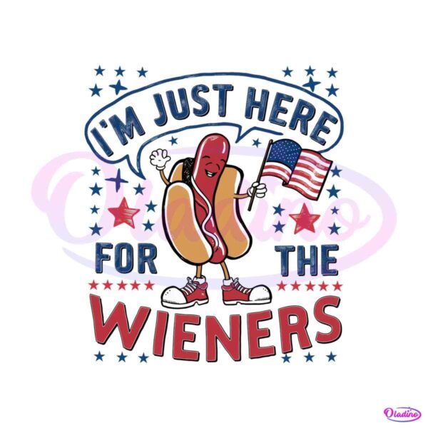 im-just-here-for-the-wieners-usa-celebration-png