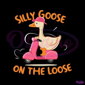 silly-goose-on-the-loose-motobike-svg