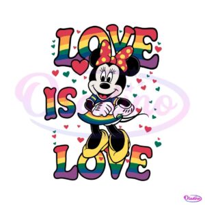 minnie-mouse-love-is-love-pride-month-svg