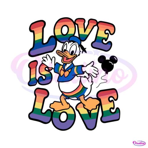 donald-duck-love-is-love-pride-month-svg