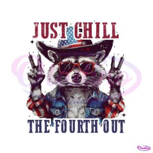 raccoon-just-chill-the-fourth-out-png