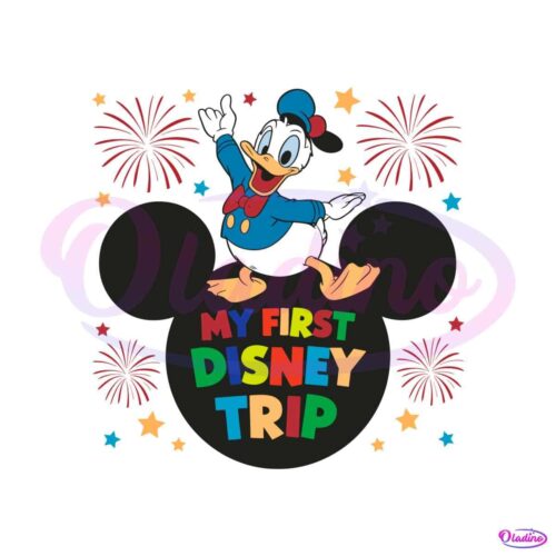 donald-duck-my-first-disney-trip-svg