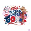 one-nation-under-god-cowboy-cross-svg