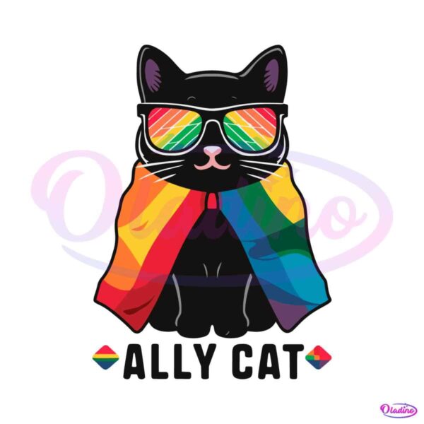 ally-cat-support-equality-gender-svg