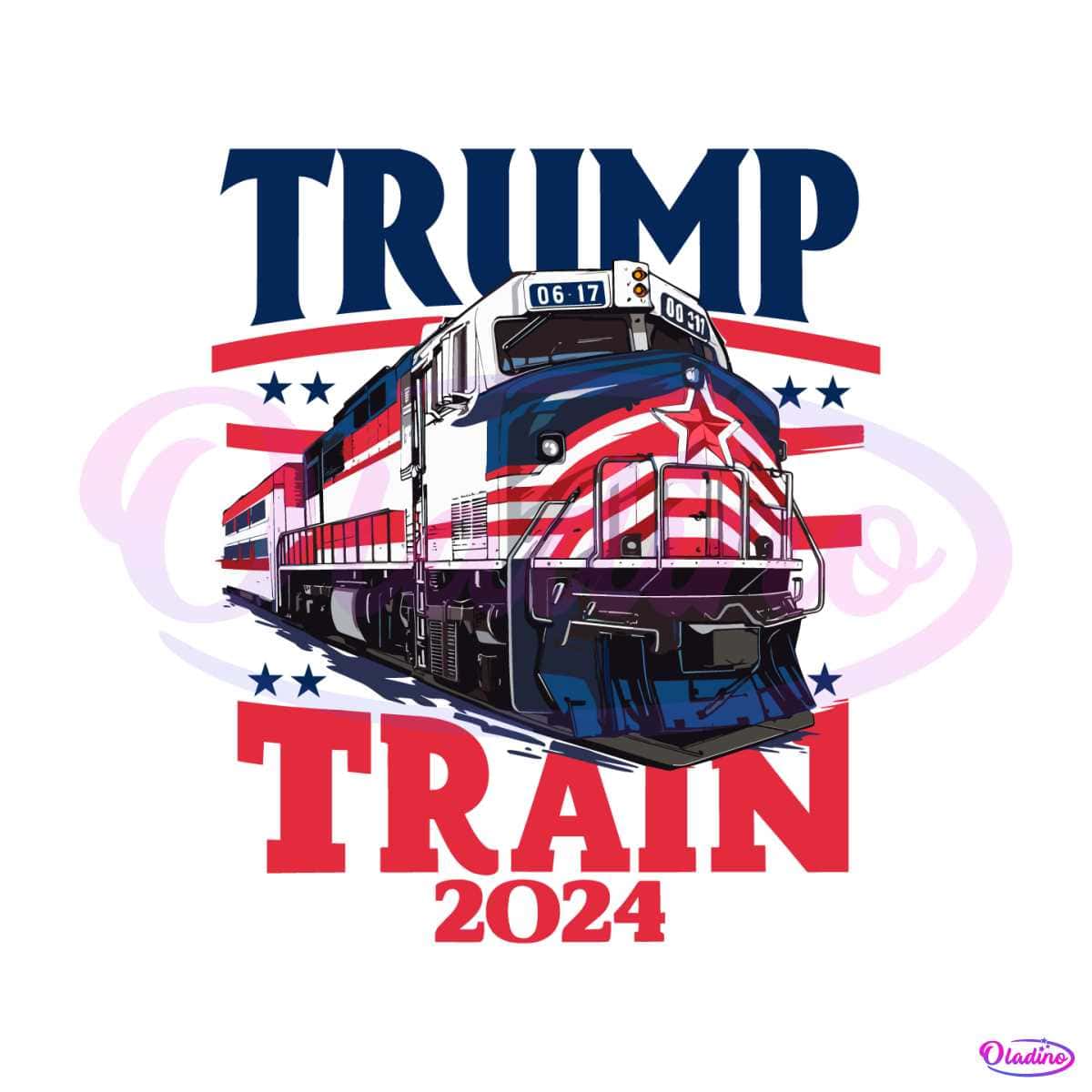 Trump Train 2024 Take America Back SVG