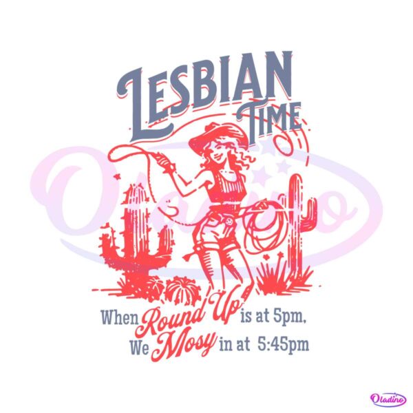 lesbian-time-cowgirl-lgbtq-svg