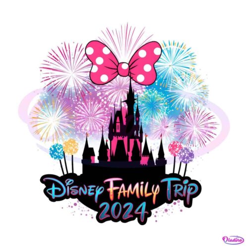 disney-family-trip-2024-magic-castle-fireworks-png