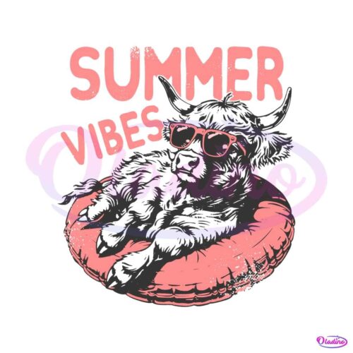 summer-vibes-highland-cow-svg